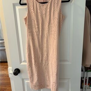 Calvin Klein Blush Pink Mini Dress